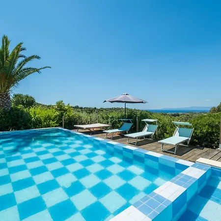 Art Orchidee Piscina Con Vista Mare - Sardegna * Capitana